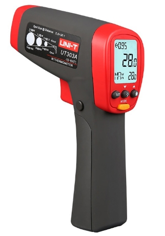 Термометр инфракрасный UNI-T UT303A Пирометры (бесконтактные термометры)