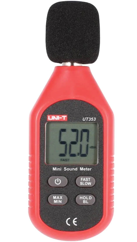 Мини-измеритель уровня звука UNI-T UT353 Измерительные линии