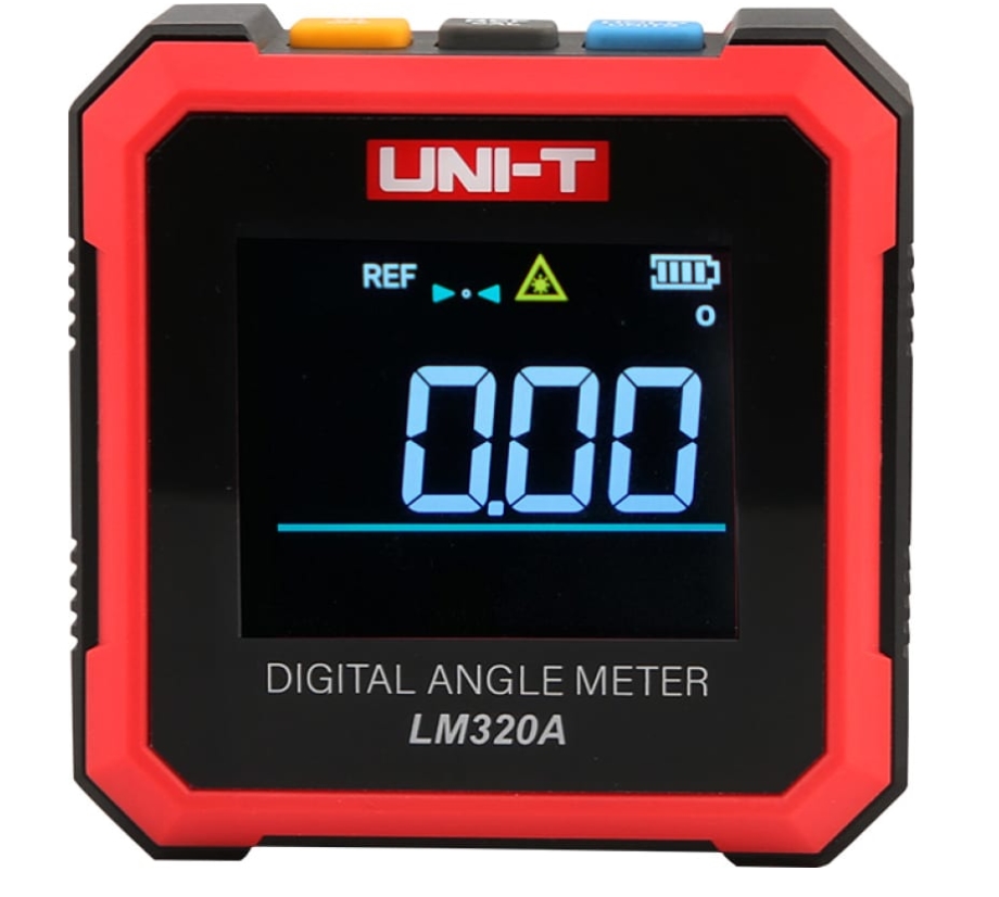 Измеритель угла (угломер) UNI-T LM320A Измерительные линии