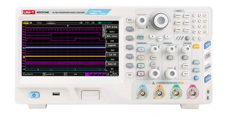 UNI-T MSO3154E Устройства цифровой индикации